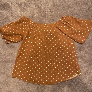 Maurice’s Polka dot short sleeve